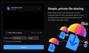 Send Firefox Defaults